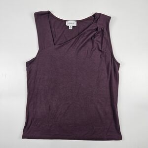 Women's Purple Sleeveless Top